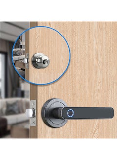 WAFU WAFU Fingerprint Door Lock 2 Unlocked Ways Key Unlocking for Homes Apartments  - Image 1