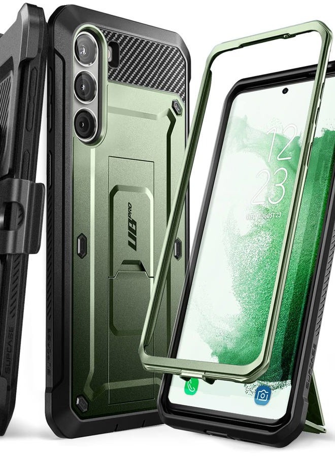 SupCase [Unicorn Beetle Pro Series] Case Designed For Samsung Galaxy S23 5G (2023 Release), Full-Body Dual Layer Rugged Holster & Kickstand Case Without Built-in Screen Protector - Guldan - Image 1