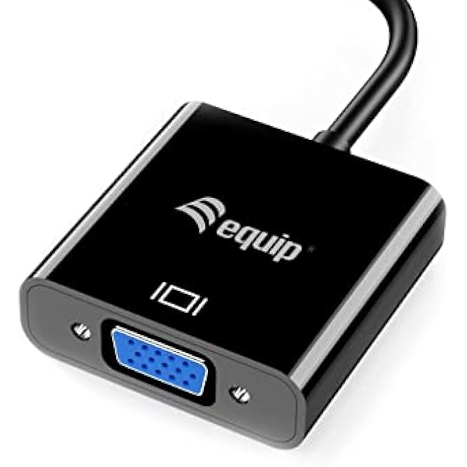 Equip 133384 ADAPTOR USB 3.0 TO VGA ADAPTER 1920 X 1080/60 HZ BLACK - Image 2