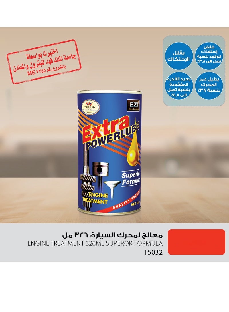 Engine Oil Additive Treatment 326ml Car Engine Conditioner Anti Wear Lubricant Fuel Saver Friction Reducer Engine Protection Formula Petrol Diesel Engine Booster Performance Improver Noise Reduction Heat Control Long Lasting Protection - Image 2