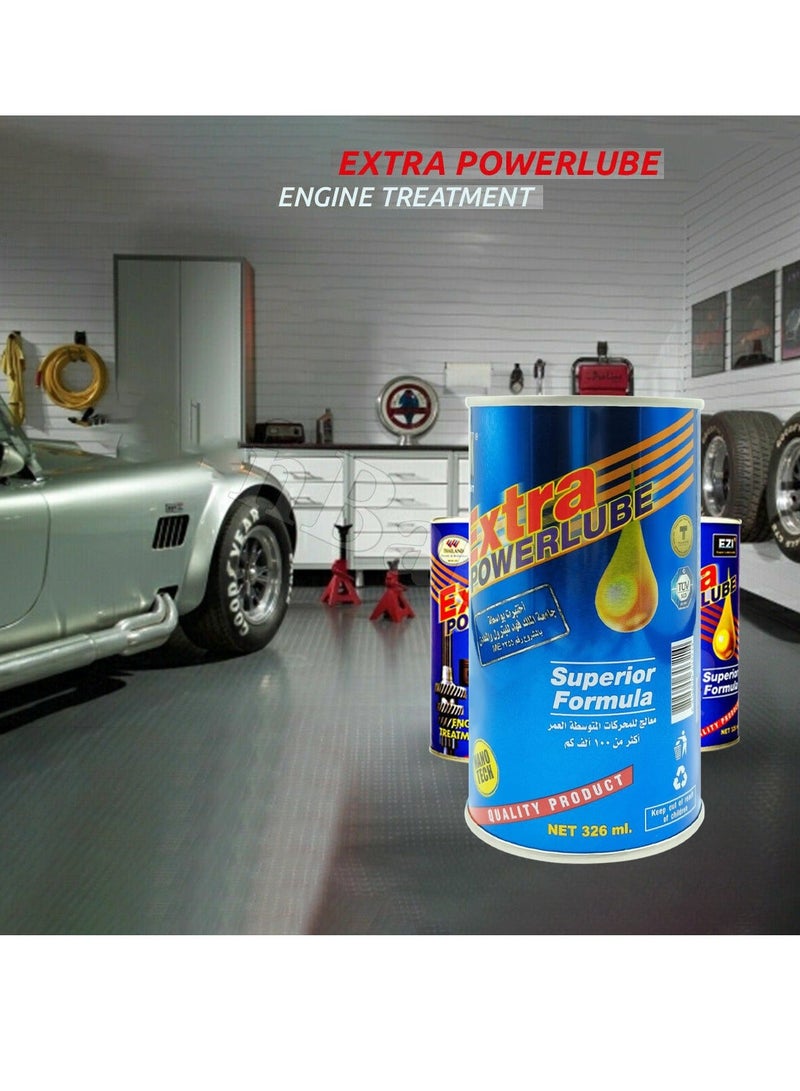 Engine Oil Additive Treatment 326ml Car Engine Conditioner Anti Wear Lubricant Fuel Saver Friction Reducer Engine Protection Formula Petrol Diesel Engine Booster Performance Improver Noise Reduction Heat Control Long Lasting Protection - Image 3