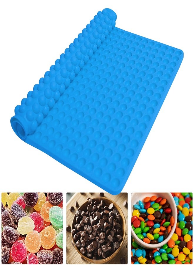Sidosir 2Pcs Mini Round Silicone Mold for Dog Treats, 468-Cavity Semi Sphere Gummy Candy Molds for Ganache Jelly Caramels Cookies - Image 4