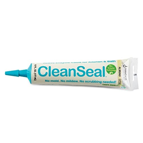 Sashco Clean Seal Active Enzyme Caulk, Kitchen & Bath, Almond, 6oz. (Pack 1) - Image 1