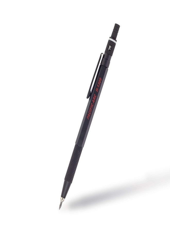 Pacific Arc Premium Gravity Feed Technical Lead Holder All Metal Black 2 mm - Image 1