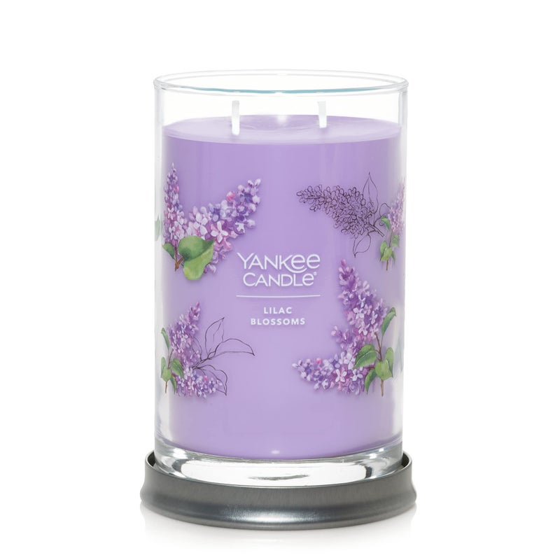 YANKEE CANDLE Yankee Candle Lilac Blossoms Scented Signature 20oz Large Tumbler 2Wick Candle Over 60 Hours of Burn Time