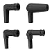 Apopip 47431 Battery Vent Tube Elbow Universal Fit Soft Elbow Vacuum Tubing Connector Assortment Replacement for Dorman 4 Pack TShape YShape FShape and LShape - Image 2
