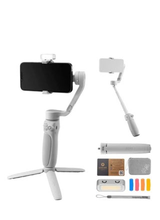 Zhiyun Smooth Q4 Combo – 3-Axis Smartphone Gimbal Stabilizer with Extendable Arm, Built-in Fill Light, Tripod & Creator Accessories Kit - pzsku/Z539201029122D0A42EE7Z/45/1743678589/f0d44306-6cf0-4107-bddd-3accb186cc04