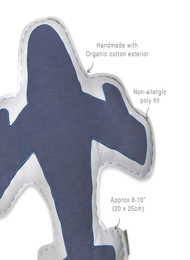 Masilo Organic Cotton Baby/Kids Shaped Cushion Baby, Kids- Soft & Skin Friendly Shape Cushion for Newborns-Kids Pillow Airplane - Image 4