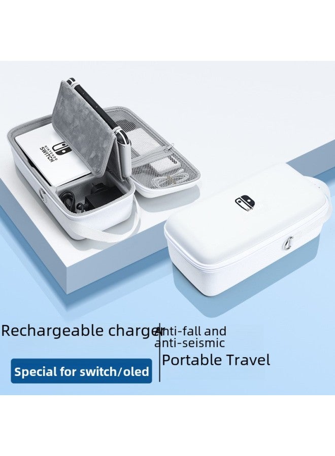 Digital Computer/other Game Console Accessories - Other Game Console Accessories-Product Color:Switch Storage Bag [blue Powder Gradient★Can Be Installed Charger + Base] Built-in Bracket - Image 2