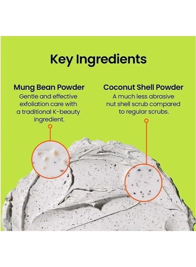 beplain Mung Bean Pore Clay mask 120ml - Image 5