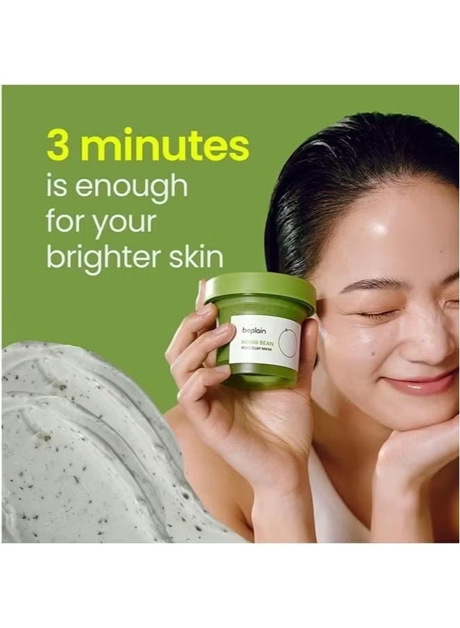beplain Mung Bean Pore Clay mask 120ml - Image 3