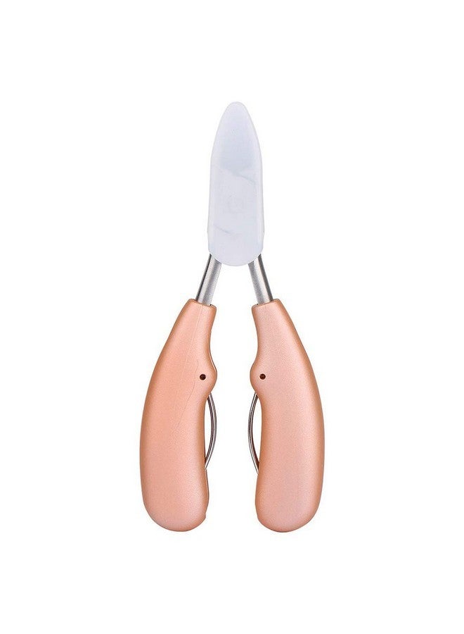 JISTL Nail Clippers For Ingrown/Thick Toenail Surgical Grade Stainless Steel Sharp Blades With Soft Ergonomic Handles For Easy Grip Best Nail Clipper & Pedicure Tool (Rose Gold) - Image 3
