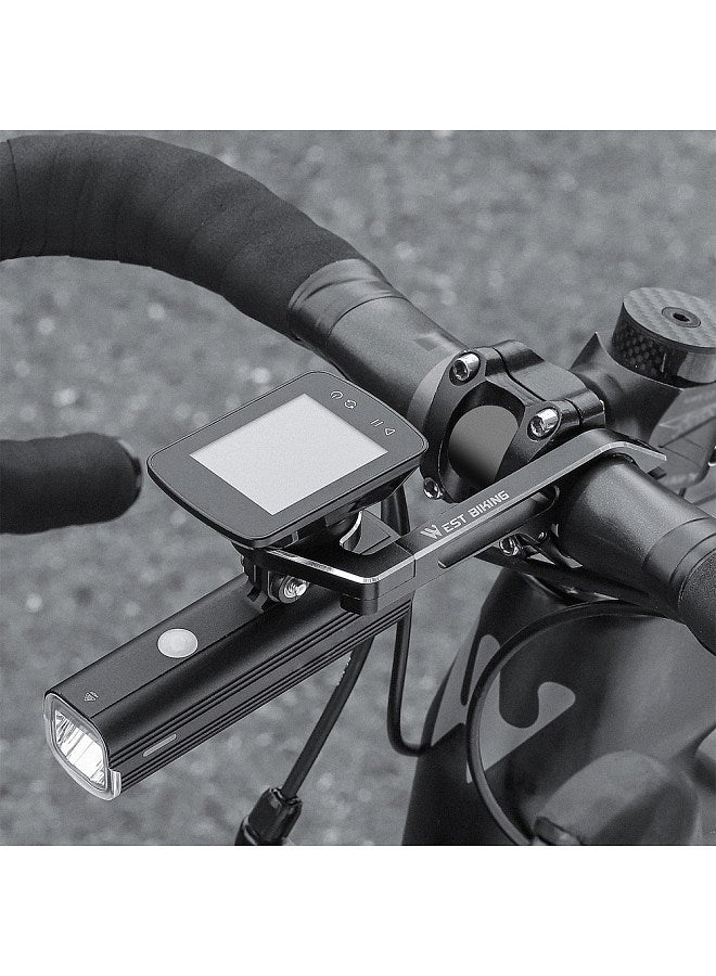 WEST BIKING Bicycle Handlebar CycleComputer Holder Extender Road Bike Handle Extension Rod Base Bike Mileometer Light Camera Bracket Adapter  - Image 4
