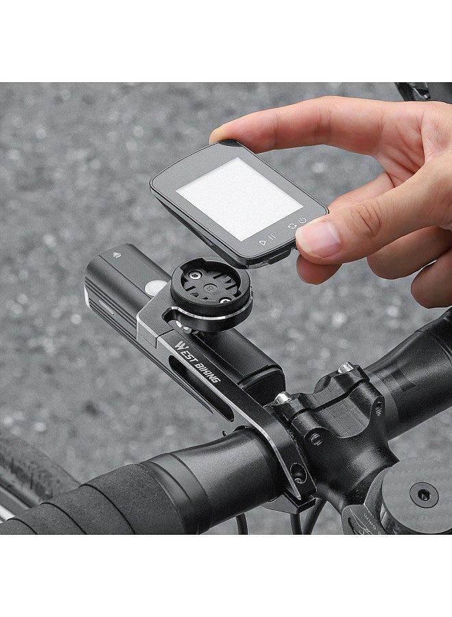 WEST BIKING Bicycle Handlebar CycleComputer Holder Extender Road Bike Handle Extension Rod Base Bike Mileometer Light Camera Bracket Adapter  - Image 5