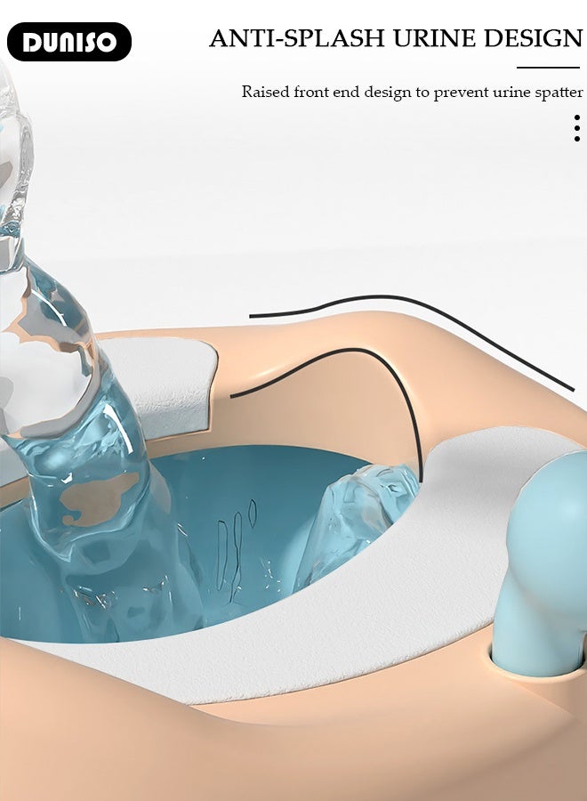 DUNISO Baby Potty Training Seat, Toilet Trainer ,Toddler Kids Potty Chair with High Back Support & Lid Removable Potty Pot, Baby toilet for Toddler Baby Kids Baby Potty Training Chair for Boys and Girls, Toddlers Potty Toilet Chair, Cute Potty Training Toilet with Lid for Kids,Comfortable Potty Seat - Image 4