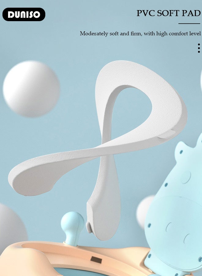 DUNISO Baby Potty Training Seat, Toilet Trainer ,Toddler Kids Potty Chair with High Back Support & Lid Removable Potty Pot, Baby toilet for Toddler Baby Kids Baby Potty Training Chair for Boys and Girls, Toddlers Potty Toilet Chair, Cute Potty Training Toilet with Lid for Kids,Comfortable Potty Seat - Image 3