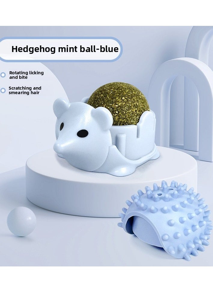 Hot - selling Recommendation! Pet Catnip Ball Hedgehog - shaped Itch - scratching Device - Abrasion - resistant and Chew - resistant, a Must - have for Cats' Self - entertainment and Boredom - relief