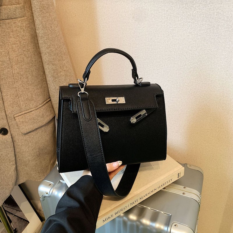 Women's PU Leather Kelly Satchel Bag - Image 3