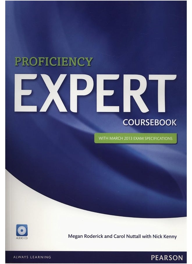 EXPERT PROFICIENCY COURSEBOOK AND AUDIO CD PACK