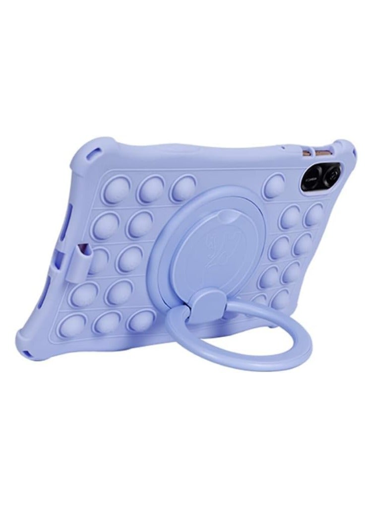 general Compatible with Honor Pad X9 /pad X8 Pro 11.5 Inches, Soft Silicone Shockproof Child Case with Swivel Stand + Shoulder Strap + Pen, Drop Resistant, Child-friendly - Image 2