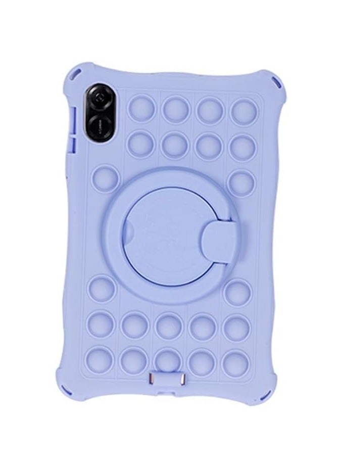 general Compatible with Honor Pad X9 /pad X8 Pro 11.5 Inches, Soft Silicone Shockproof Child Case with Swivel Stand + Shoulder Strap + Pen, Drop Resistant, Child-friendly - Image 3