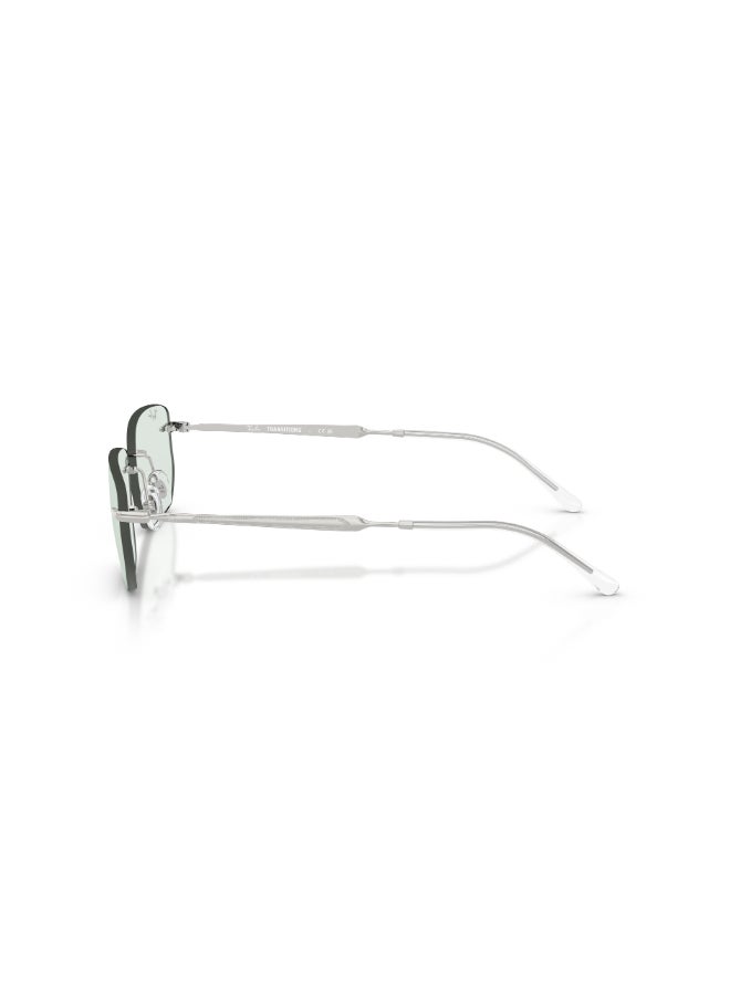 راي بان Unisex Ray-Ban RB3768 003/M1 Unisex's Rimless Irregular Sunglasses - Lens Size: 56 mm - Image 5