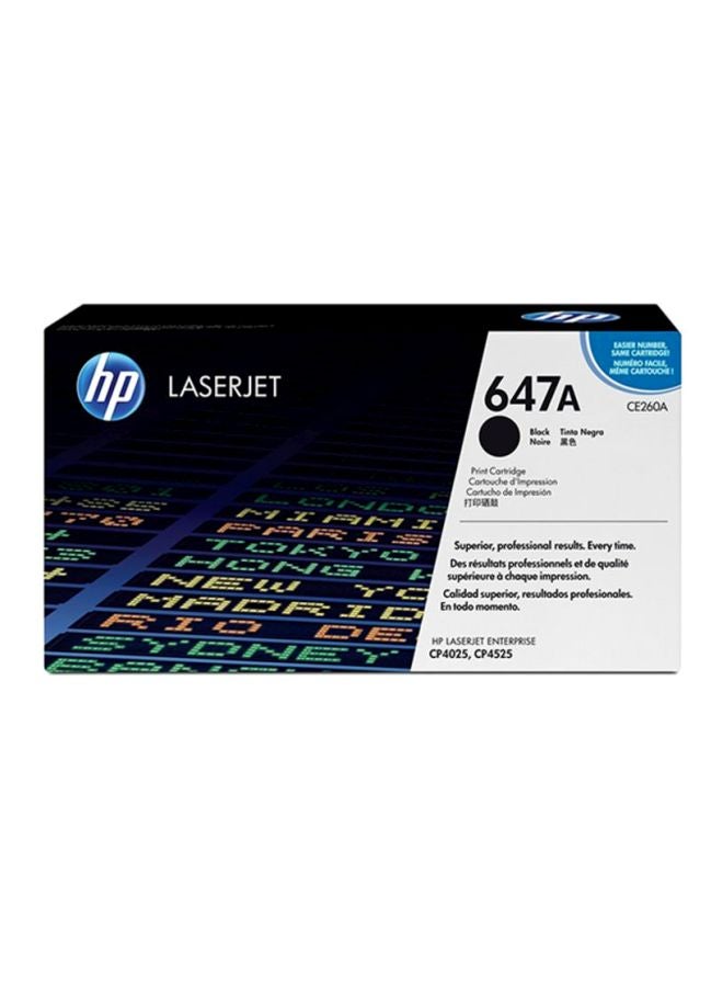 HP خرطوشة مسحوق حبر لطابعة ليزر جيت 647A أسود - Image 3