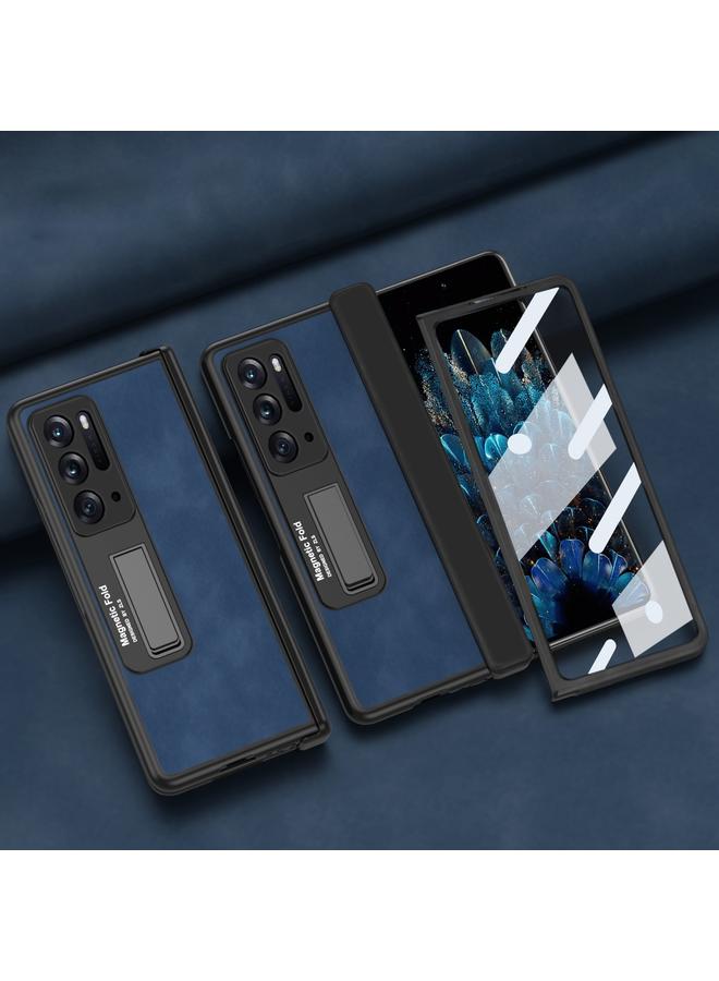 اس-توب جراب لهاتف OPPO Find N جراب هاتف متكامل من نسيج نابا - Image 1