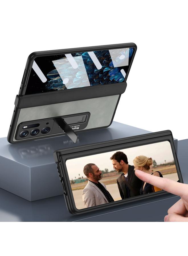 اس-توب جراب لهاتف OPPO Find N جراب هاتف متكامل من نسيج نابا - Image 4