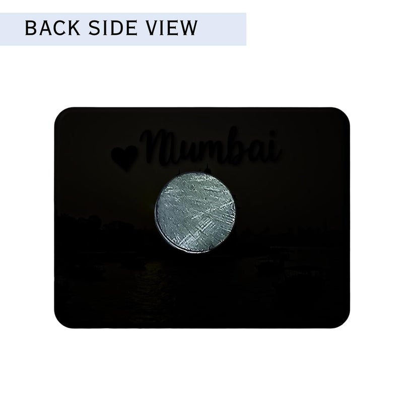 GiftODay Mumbai City Theme Souvenir Wooden Fridge Magnet for Refrigerator Mumbai Fridge Magnet for Kitchen Home Decoration Perfect Souvenir Gift Size 3x3 Inches Pack of 1 - Image 3