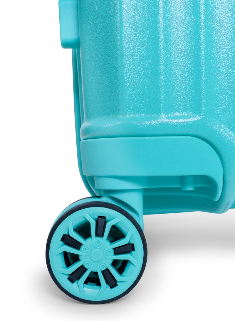 Track مجموعة حقائب السفر Track Alien Hardshell – حقيبة ABS متينة، خفيفة الوزن ومقاومة للصدمات، قفل آمن، قابلة للتوسيع، 4 عجلات دوارة مزدوجة، داخلية مبطنة بالكامل، حقيبة سفر للتسجيل وحقيبة يد - Image 5