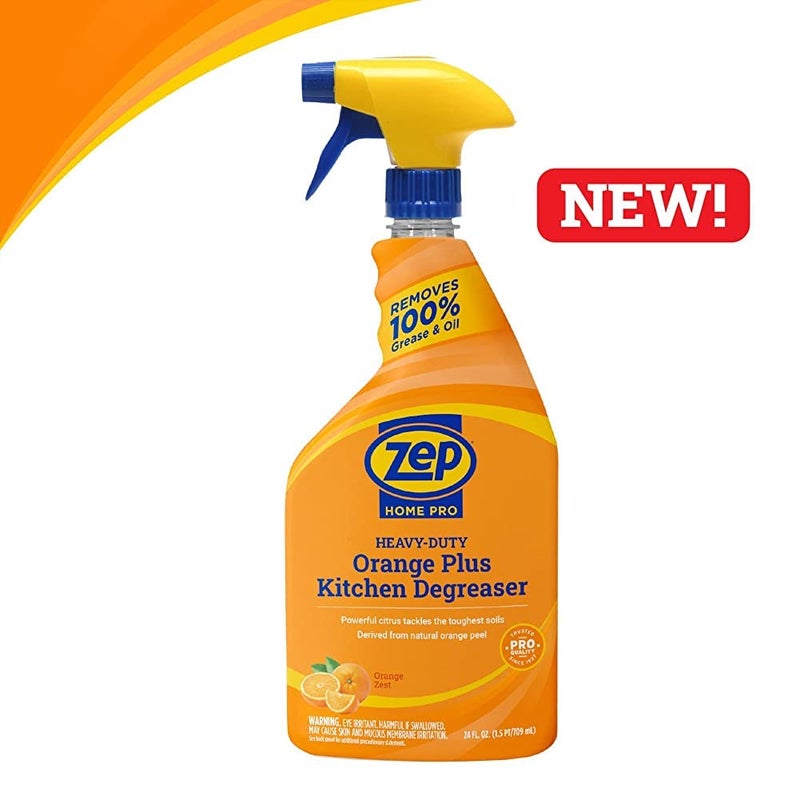 Zep Home Pro Orange Plus Kitchen Degreaser - 24 Fl. Oz. - R49506 - Pro Trusted Cleaning Power: Now in Refreshing Scents and Family Friendly Formulas (1) - Image 2