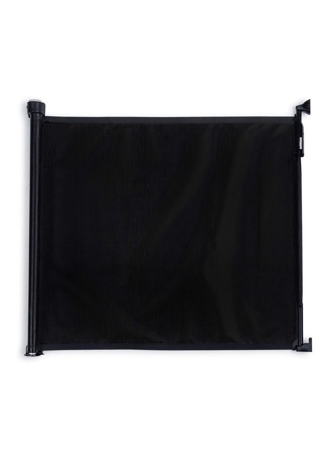Cardinal Gates - Retg Retractable Baby Gate - Mesh Retractable Dog Gate - Extends Up To 55 Inches Wide - 36 Inches Tall - Black - Image 1