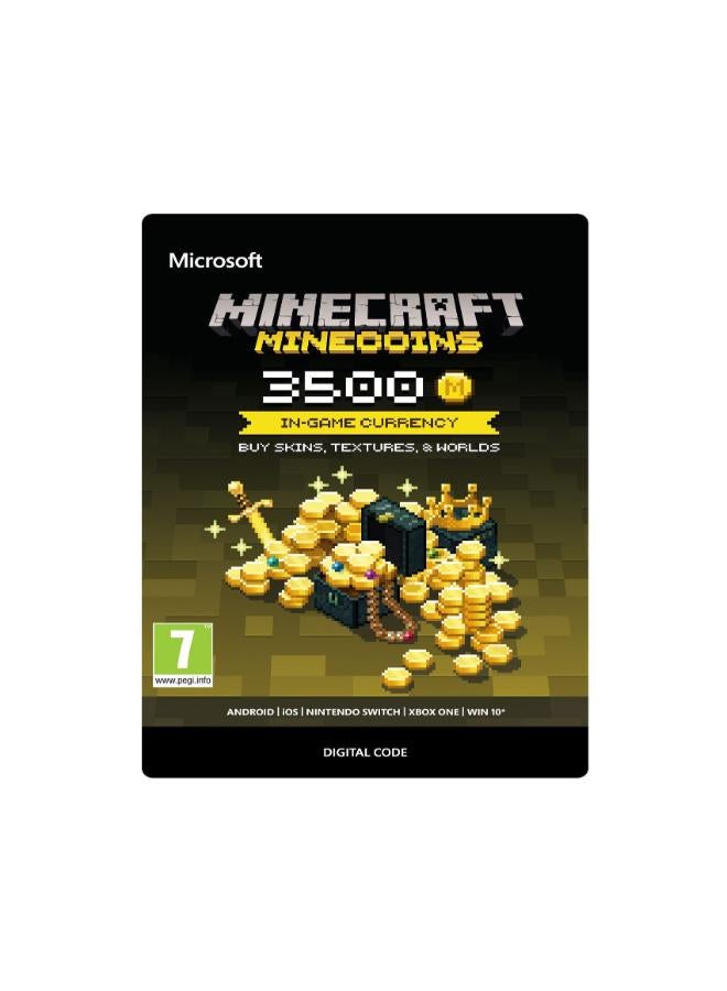 Minecraft Minecoin Digital Code – 3500 Coins