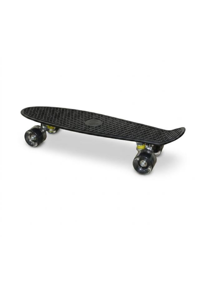 OKO Skateboard 22.5 Inches LED Light-up Wheels – Black - Image 2
