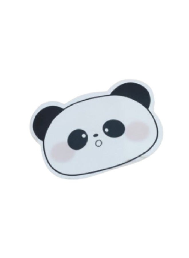 Super Absorbent Anti-Slip Cartoon Mat, For Bathroom And Bedroom, Panda Shape - Image 1