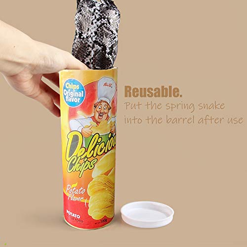 Golf Prank Gifts for Kids,Magic Potato Chip Cans Fries Toys April Fool Day Halloween Party Decoration Fun Toys - Image 3