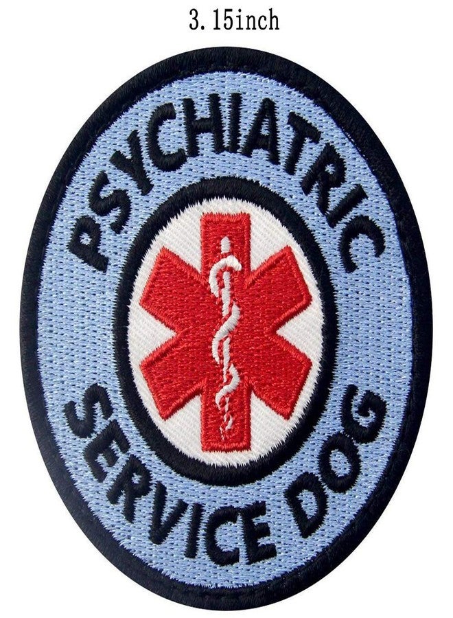 ODSP Service Dog PTSD Do Not Distract, Not All Disabilities are Visible Embroidered Fastener Hook and Loop Backing Patches for Vests/Harnesses - Image 5