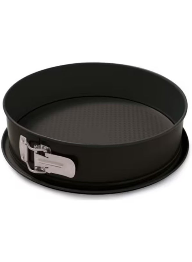 Round Springform Pan with One Base Black 28cm