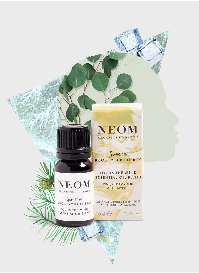 NEOM Organics Focus The Mind Essential Oil Blend 10Ml