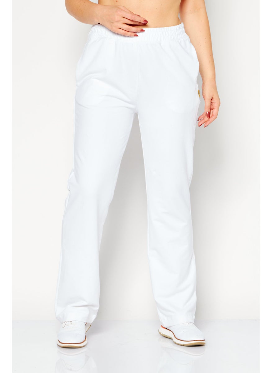 Women Sportswear Fit Brand Logo Training Sweatpants, White - pzsku/Z53934BB421EB6CC9B28FZ/45/_/1724350973/2f0eb1cf-cfe6-4d2c-8920-12dec2155c8e