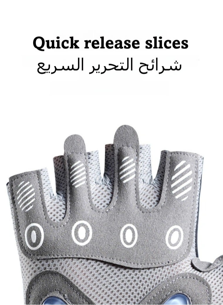 أونليماي فقط قفازات تمرين للرجال والنساء، قفازات تمرين لرفع الأثقال، وركوب الدراجات، وصالة الألعاب الرياضية، والتدريب، قابلة للتهوية ومريحة - Image 5