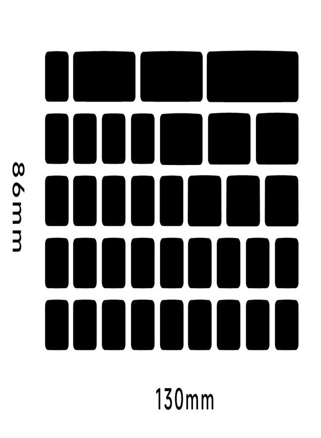 Pwnage Ultra Grip Pre-Cut Anti-Slip Grip Tape - Universal Phone Keyboard & Mouse Grip Enhancer, 0.5mm Ultra-Thin, Sweat-Absorbing, Pre-Laminated, High-Performance Texture for Keycaps & Gaming Gear - Image 3