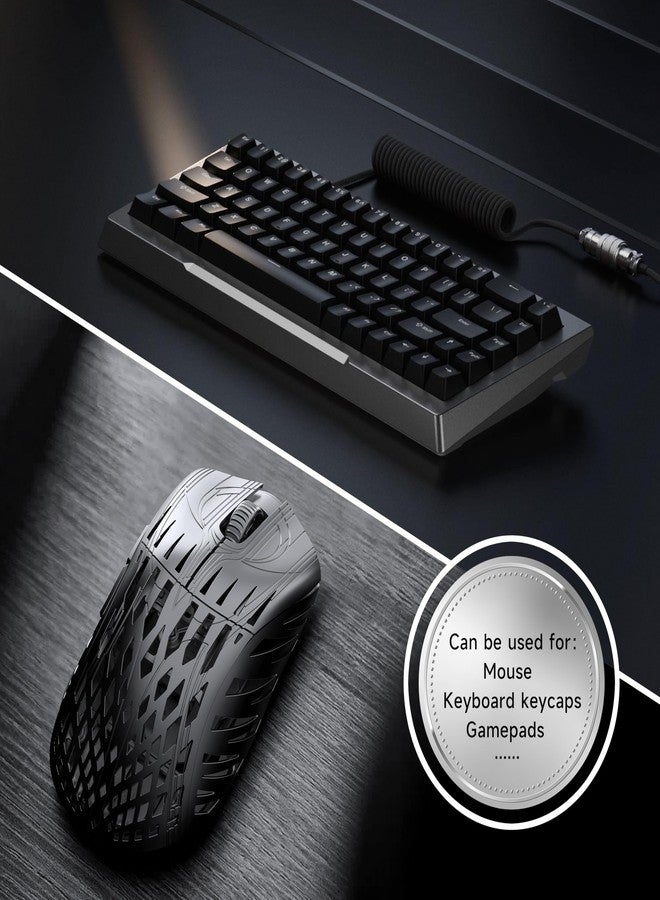 Pwnage Ultra Grip Pre-Cut Anti-Slip Grip Tape - Universal Phone Keyboard & Mouse Grip Enhancer, 0.5mm Ultra-Thin, Sweat-Absorbing, Pre-Laminated, High-Performance Texture for Keycaps & Gaming Gear - Image 5