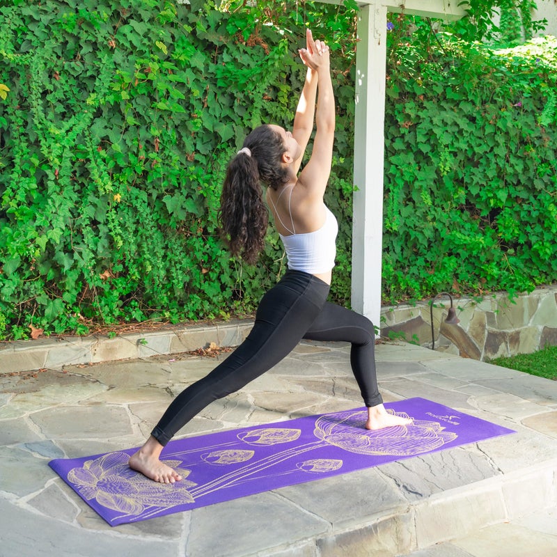 ProsourceFit Yoga Mats 3/16â€ (5mm) Thick for Comfort & Stability with Exclusive Printed Designs - Image 5