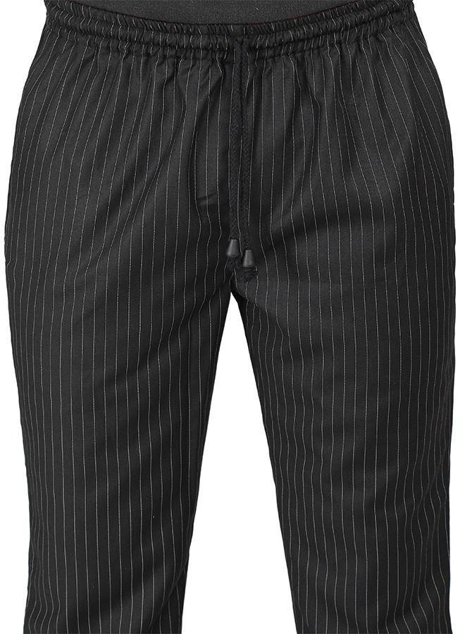 يانيك معطف سترة الشيف بأزرار لؤلؤية سوداء، قطن مسامي، قابل للغسل والارتداء، متين - Image 4