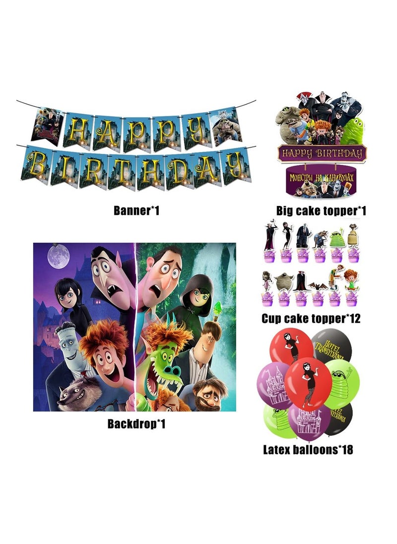 Generic - Party Corner - Hotel Transylvania Birthday Party Decorations - Image 1