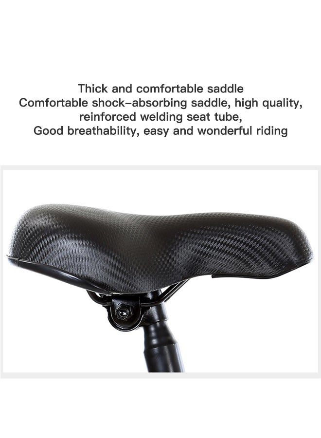 ETG 20 Inch Foldable Bike 20 Inch, Adult Portable City Bicycle, Carbon Steel Bicycle Folding Bicycle, Folding Bike for Men Women Students and Urban Commuters  - Image 4