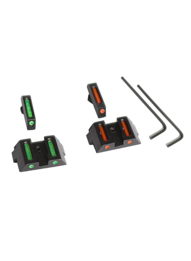 Generic - Glock Glock Sight Glock Fiber Optic Front And Rear Sight Sight Alignment Tactical Accessories-Product Specifications:Green Red - Image 1