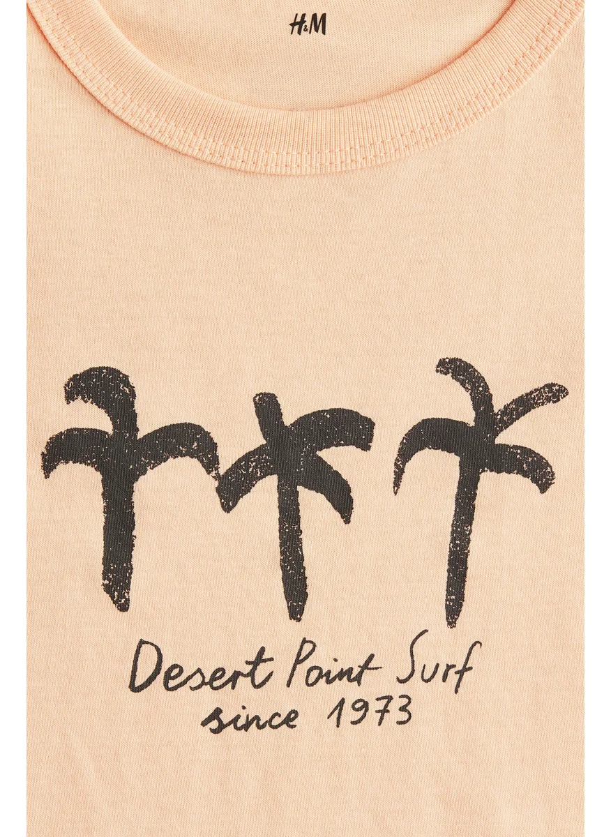 H&M Printed Cotton T-Shirt